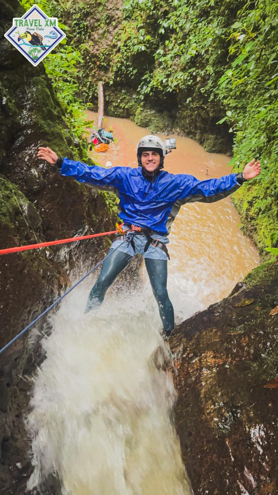 Canyoning en catarata
