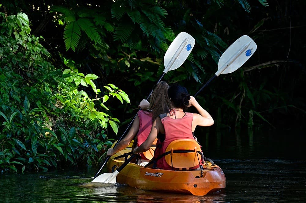 Kayak the waterways