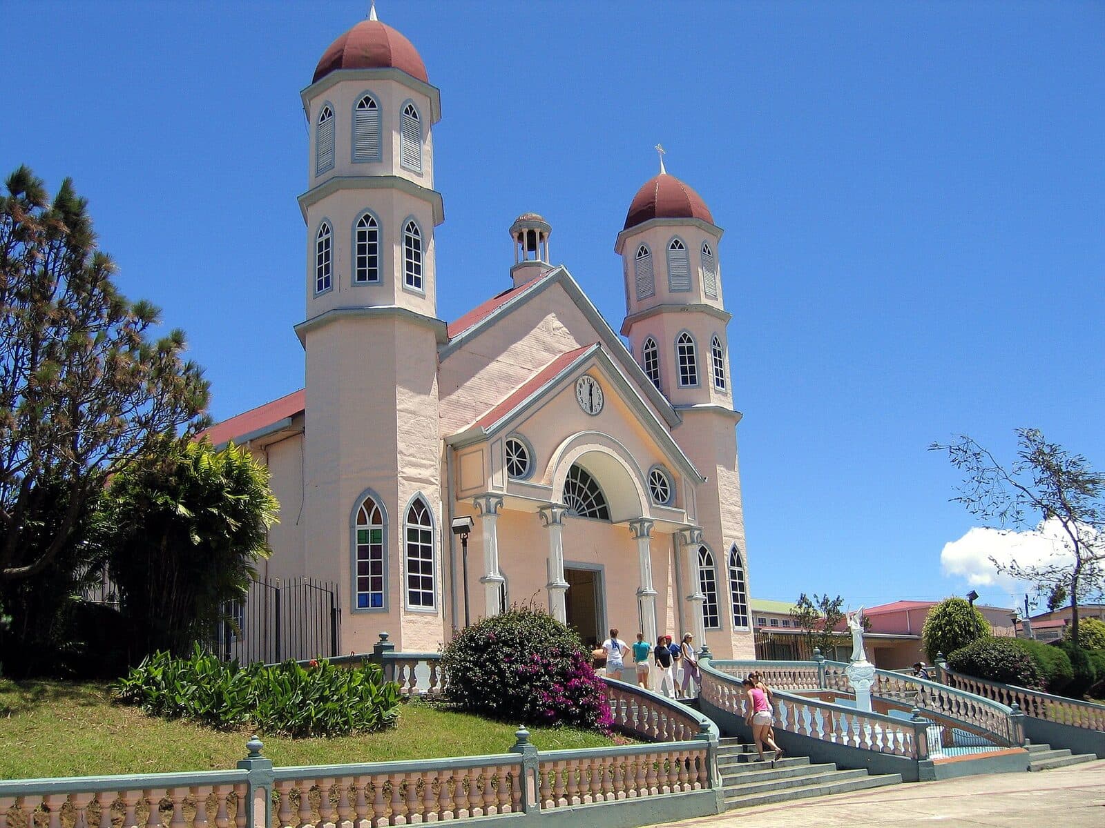 Step inside the church