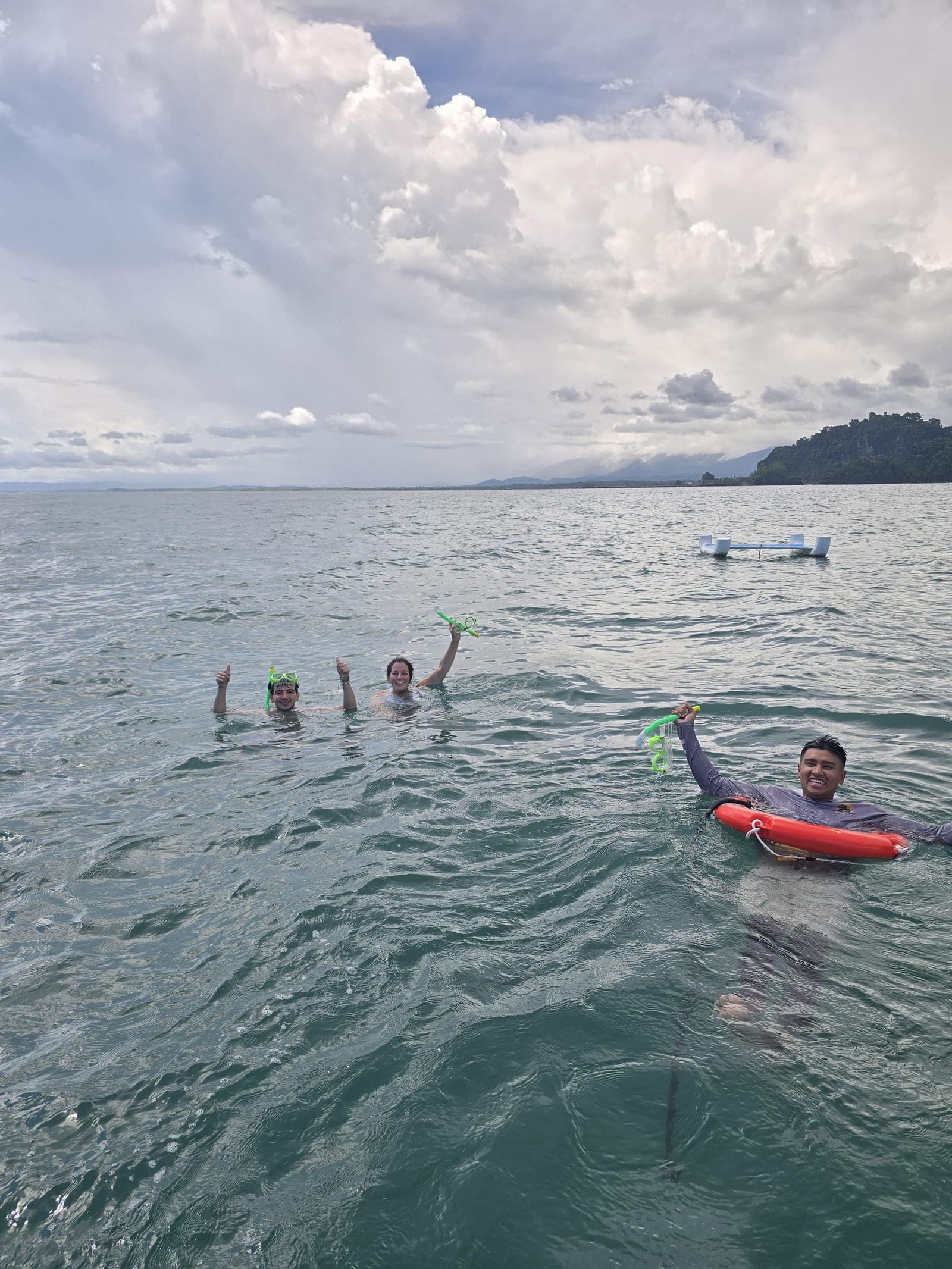 Snorkel en el mar